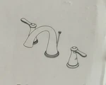 Seasons Capri Widespread 2 Handle Lavatory Faucet, Quick Install Pop Up, Chrome. Fixed Price $60.95.