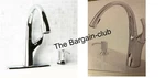 Giagni Spirale Polished Chrome 1-HANDLE Deck Mount Pull-down Kitchen Faucet. Fixed Price $103.99.