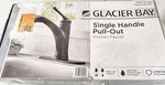 Glacier Bay Hemming Single-handle Pull-out Sprayer Kitchen Faucet Matte Black. Fixed Price $45.95.