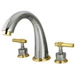 Kingston Brass KS236.ML Deck Mounted Roman Tub Filler - Chrome/polished. Fixed Price $370.47.