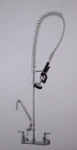 Aquaterior 44" Commercial Pre-rinse Kitchen Faucet 12" Add-on Spout Wall Mount. Fixed Price $149.95.