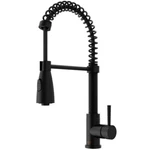 Vigo Pull-down Sprayer Kitchen Faucet 1-HANDLE Dual-action Stream Matte Black. Fixed Price $79.00.
