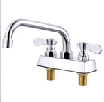 Iviga Utility Laundry Sink Faucet 4 Inch, 8 Swivel Spout, Chrome Finish. Fixed Price $35.00.