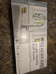 Glacier Bay Kagan Single Handle Kitchen Faucet Stainless Steel New. Fixed Price $45.25.