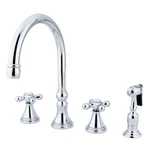 Kingston Brass KS279.AXBS Governor 1.8 Gpm Widespread Kitchen - Chrome. Fixed Price $269.72.