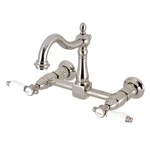 Kingston Brass KS126.BPL Bel-air 1.8 Gpm Wall Mounted Widespread Nickel. Fixed Price $383.47.