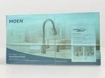 Moen 87205EWSRS Birchfield Touchless 1 Handle Stainless Pulldown Kitchen Faucet. Fixed Price $149.00.