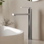Everstein 12" 1-HANDLE 1-HOLE Bathroom Faucet 1.2 Gpm Spot Resist Brushed Nickel. Fixed Price $124.00.