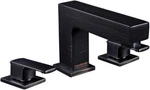 Aquaterior Modern 8 Inch 2 Handle Widespread Bathroom Sink Faucet 3 Hole. Fixed Price $44.99.
