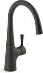Kohler K-24663-BL Tempered 1.5 Gpm Single Hole Bar Faucet Matt Black. Fixed Price $248.99.