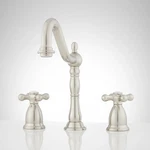 Signature Hardware 329417 900890 Victorian Widespreed Bathroom Faucet Croos. Fixed Price $61.00.
