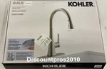 Kohler Guild Pull-down Kitchen Sink Faucet Stainless (K-R33912-VS). Fixed Price $125.00.