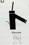 Axor Starck 10111001 Chrome Single Handle/hole Bathroom Faucet. Fixed Price $759.95.