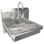 Sani-lav 5A4F Hand Sink, Wall, Faucet, 14INH, 5IN Bowl. Fixed Price $1166.99.
