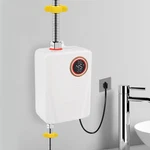 Xy-fa 3000W Tankless Electric Water Heater Led Display Wall-mount White. Fixed Price $54.09.