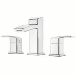 Pfister LG49-DF2C Kenzo Widespread Bathroom Faucet With Metal Pop-up Assembly. Fixed Price $142.90.