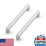 Probrico 30 Pack Hole Centers 5 Inch Brushed Nickel Kitchen Cabinet Pulls Square. Fixed Price $72.20.