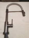 Delta 9659T-KS-DST Trinsic Pro Single Handle Kitchen Faucet-black Stainless-read. Fixed Price $399.00.