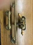 Preowned Sisco Decorator Collection Bathroom Gold Fixture Set. Fixed Price $35.99.