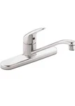 New Moen Cleveland Cornerstone Single Handle Kitchen Faucet Chrome CA40512. Fixed Price $45.00.