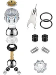 Avenuebool Acrylic Single Handle Trim Set, Complete Faucet Repair Kit Clear. Fixed Price $38.76.