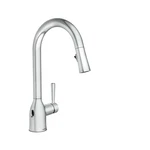 Moen 87233EWC Adler Motion Sense Wave Sensor High Arc Pull Out Kitchen Faucet. Fixed Price $159.37.