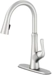 Glacier Bay Mckenna Single Handle Pull-down Sprayer Kitchen Faucet Stainless. Fixed Price $75.00.