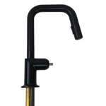 Brizo 63965LF-BLLHP Odin Bar Faucet With Square Spout Less Handle Matte Black. Fixed Price $378.90.