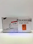 Glacier Bay Single Handle Kitchen Faucet Chrome Lever Low Arc Model 1008 010 799. Fixed Price $15.00.