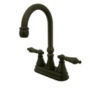 Kingston Brass KS2495AL Governor Bar Faucet Without Pop-up, Oil Rubbed Bronze. Fixed Price $75.19.