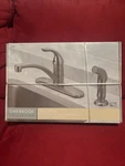 Oakbrook Collection Pacifica One Handle Brushed Nickel Pull-out Kitchen Faucet. Fixed Price $49.99.