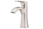 Pfister Bruxie Single Handle Bathroom Faucet Spot Defense Brushed Nickel. Fixed Price $49.99.