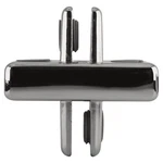 Crl ZLC10CH Chrome Four-way 90 Degree Adjustable Shelf Connector. Fixed Price $7.08.