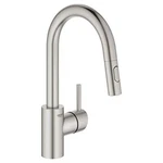Grohe 31479DC1 Concetto Single-handle Kitchen Faucet, Supersteel Infinityfinish. Fixed Price $483.75.