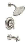 New Moen 82850SRN Wetherly Posi-temp(r) Tub/shower With Valve Brushed Nickel. Fixed Price $129.00.