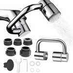 1440 Rotatable Faucet Extender Dual Spray Sink Aerator Shape. Fixed Price $16.08.