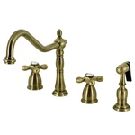 Kingston Brass KB179.AXBS Heritage 1.8 Gpm Widespread Kitchen -. Fixed Price $347.72.