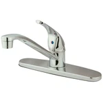 Kingston Brass KB5710 Chatham 1.8 Gpm Hole Kitchen Faucet - Chrome. Fixed Price $77.97.