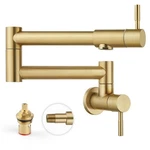 Heyalan Pot Filler 19 Inch Wall Mount Folding Stretchable Kitchen Restaurant .... Fixed Price $127.07.