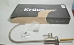 Kraus FF-100SFS Purita 100% Kitchen Water Filter Faucet, Stainless 12". Fixed Price $42.87.