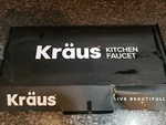 Kraus KPF-2600CH Kitchen Faucet, Soap Dispenser, And Stainless Steel Drain Assem. Fixed Price $95.00.