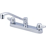 0122-A Central Brass Top Mount Faucet With 8INCH Centers. Fixed Price $131.26.