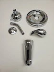 Moen Adler Shower Arn Spout Tub Faucet Trim Kit Only Chrome (no Valve). Fixed Price $44.76.