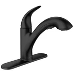 Moen 87039BL Medina Matte Black One Handle Pull-out Kitchen Faucet. Fixed Price $109.00.