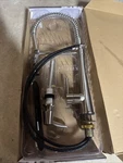 Allen Roth Tilton Commercial Style Faucet Stainless Steel Finish 2610192. Fixed Price $40.00.