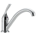 Delta 134 / 100 300 400 Series 101-DST Single Handle Kitchen Faucet Chrome. Fixed Price $123.74.