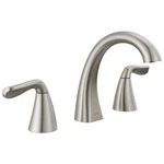 Delta Arvo Brushed Nickel Faucet 3 Hole, 8 Inch Spotshield. Fixed Price $209.41.