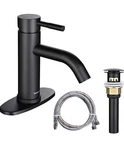 Aquaterior Bathroom Vessel Faucet Single Handle Mixer Tap With Pop-up Drain. Fixed Price $39.19.