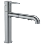 Delta 4159-AR-DST Trinsic Single Handle Pull-out Faucet Arctic Stainless. Fixed Price $509.00.