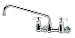Krowne 14-812L Royal 12" Swing Spout Faucet Splash Mount 8" Center Low Lead. Fixed Price $165.55.